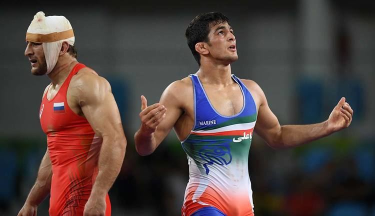 Hassan Yazdani Hassan Yazdani upends Aniuar Geduev in bloody bout for 74kg