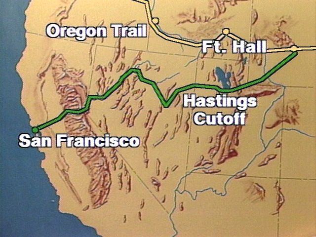 Hastings Cutoff A Peoples39 History of Utah Crossings to the West Hastings Cutoff