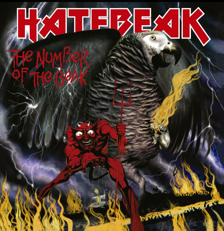 Hatebeak Reptilian Records HATEBEAK NUMBER OF THE BEAK LPCSCD