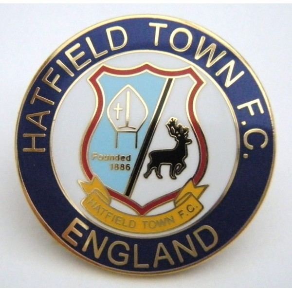 Hatfield Town F.C. Hatfield Town FC Pin Badge
