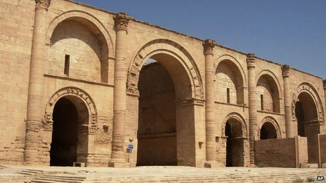 Hatra Islamic State 39demolishes39 ancient Hatra site in Iraq BBC News