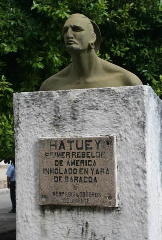 Hatuey wwwarchivocubanoorgimghatueybaracoajpg