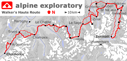 Haute Route The Walker39s Haute Route A guide to the trek by Alpine Exploratory