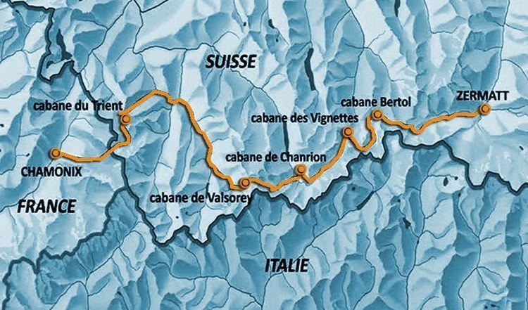 Haute Route Haute Route Chamonix to Zermatt Chamonetcom