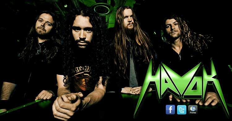 Havok (band) The Rock Pit Hard rock Metal and Blues Interviews news amp reviews