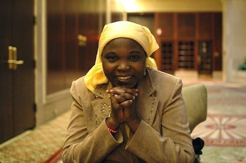 Hawa Abdallah Mohammed Salih Darfur Activist Hawa Abdallah Mohammed Salih visits Minnesota Twin