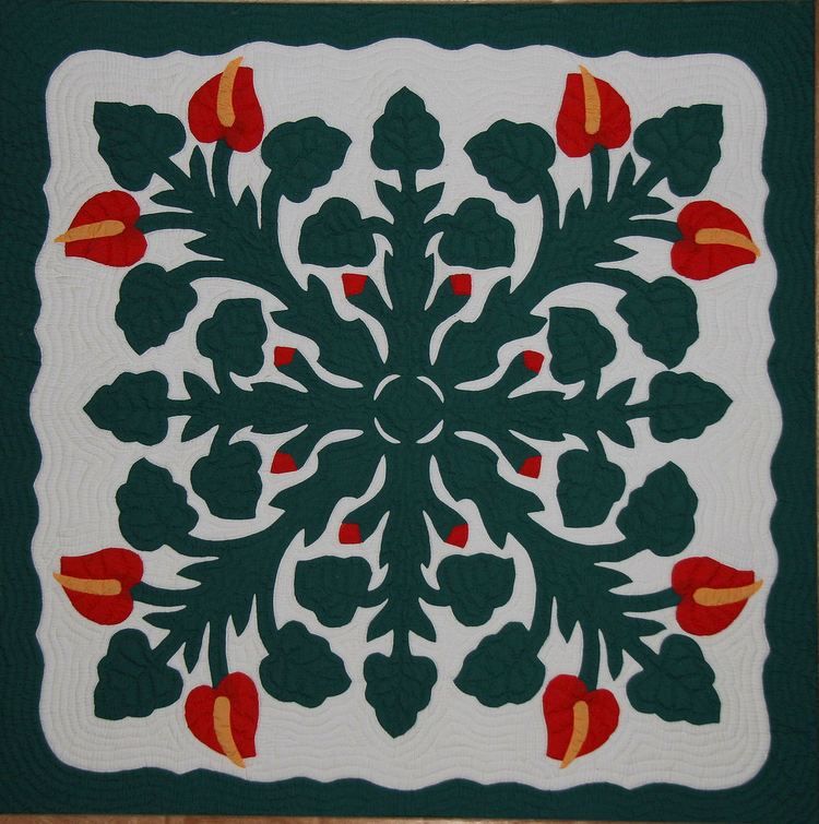 Hawaiian quilt