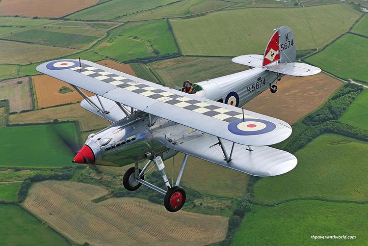 Hawker Fury Flying Legends aircraft