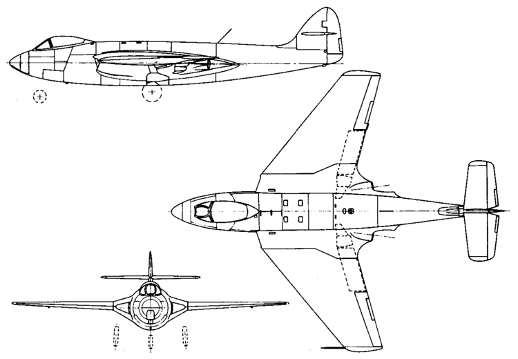 Hawker P.1052 Hawker P1052 research aircraft