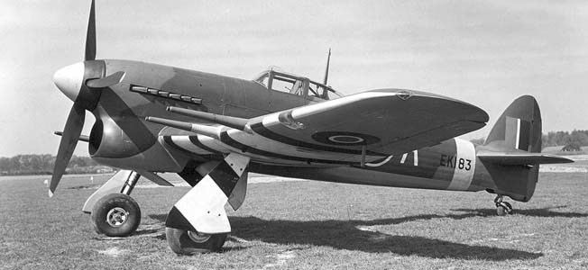 Hawker Typhoon The Hawker Typhoon 1A amp 1B Worst RAF Fighters in WWII