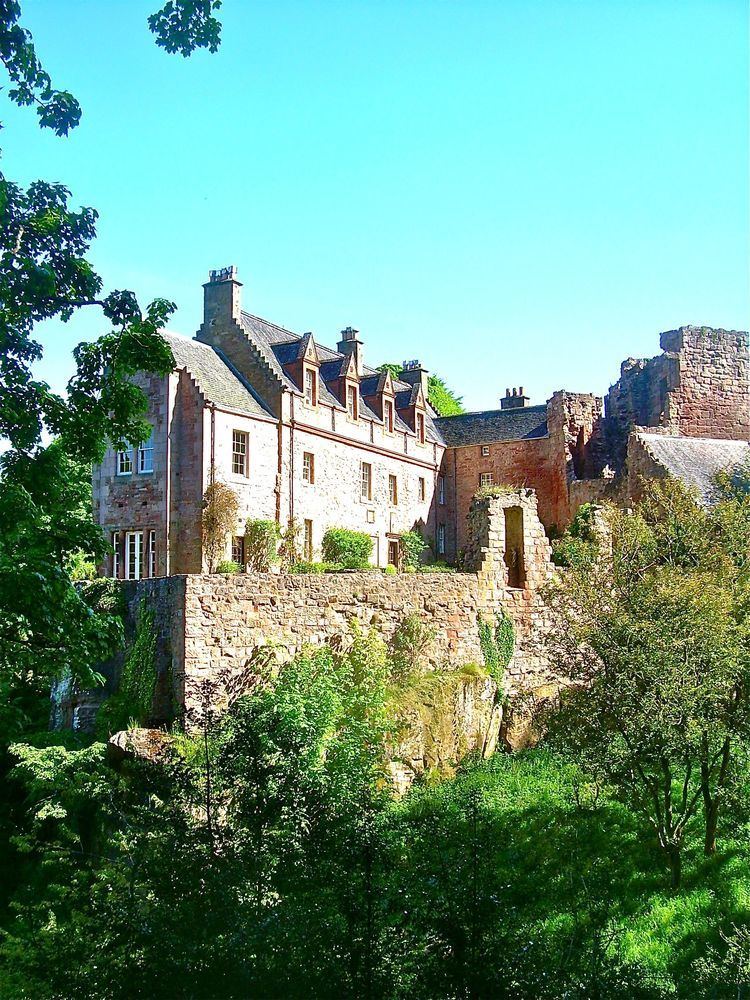 Hawthornden Castle Where I learned of the badgering hour June 2013 at Hawthornden