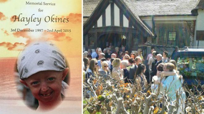 Hayley Okines Hayley Okines Bexhill funeral for progeria campaigner BBC News