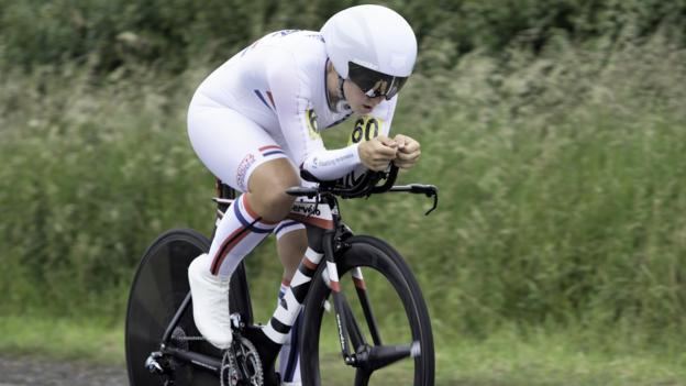 Hayley Simmonds Hayley Simmonds PhD and British time trial champion but not at