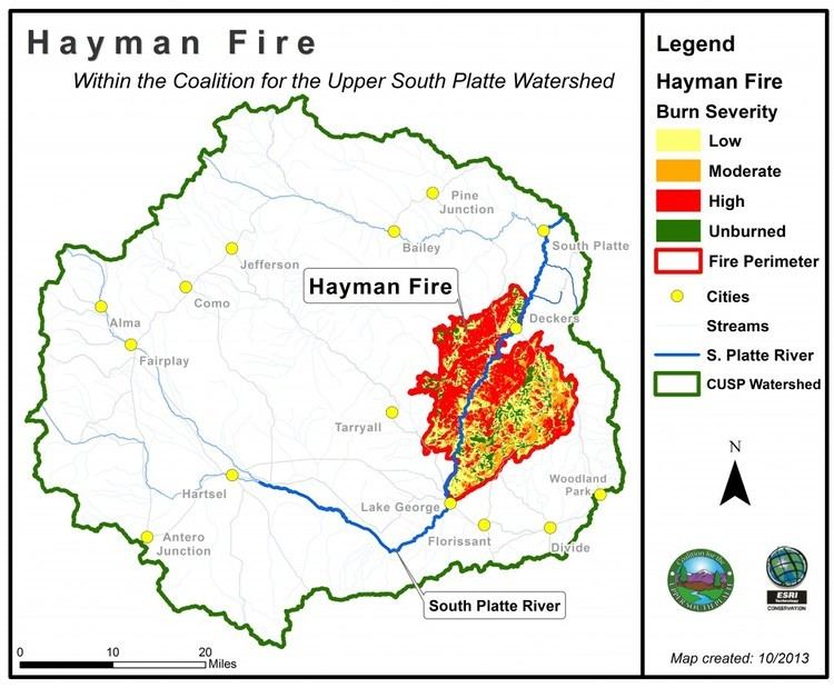 Hayman Fire Hayman Fire Coalition for the Upper South Platte