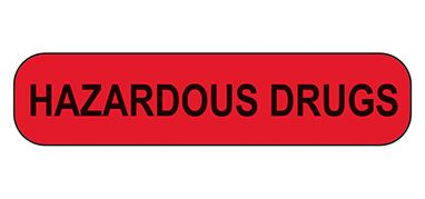 Hazardous drugs Item 17520 Hazardous Drugs Label