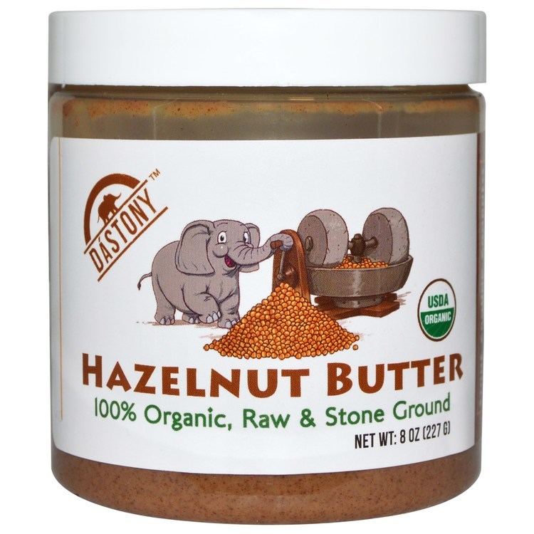 Hazelnut butter Dastony Hazelnut Butter 100 Organic 8 oz 227 g iHerbcom