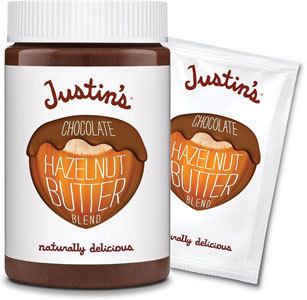 Hazelnut butter Justin39s Chocolate Hazelnut Butter