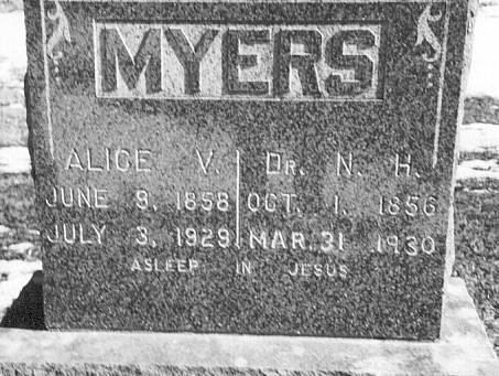 Hazen Myers Dr Nathaniel Hazen Myers 1856 1930 Find A Grave Memorial