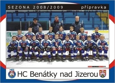 HC Benátky nad Jizerou karty hr HC Bentky nad Jizerou ppravka 20082009 Hrsk