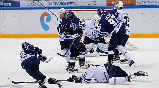 HC Dinamo Minsk Dinamo Minsk shutout Moscow namesakes 30