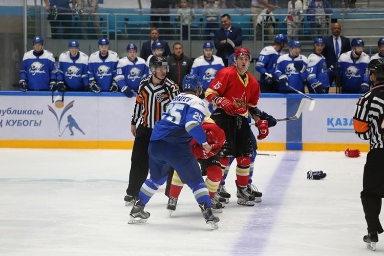 HC Kunlun Red Star BarysKunlun Red Stars hockey game turns into ice battle VIDEO