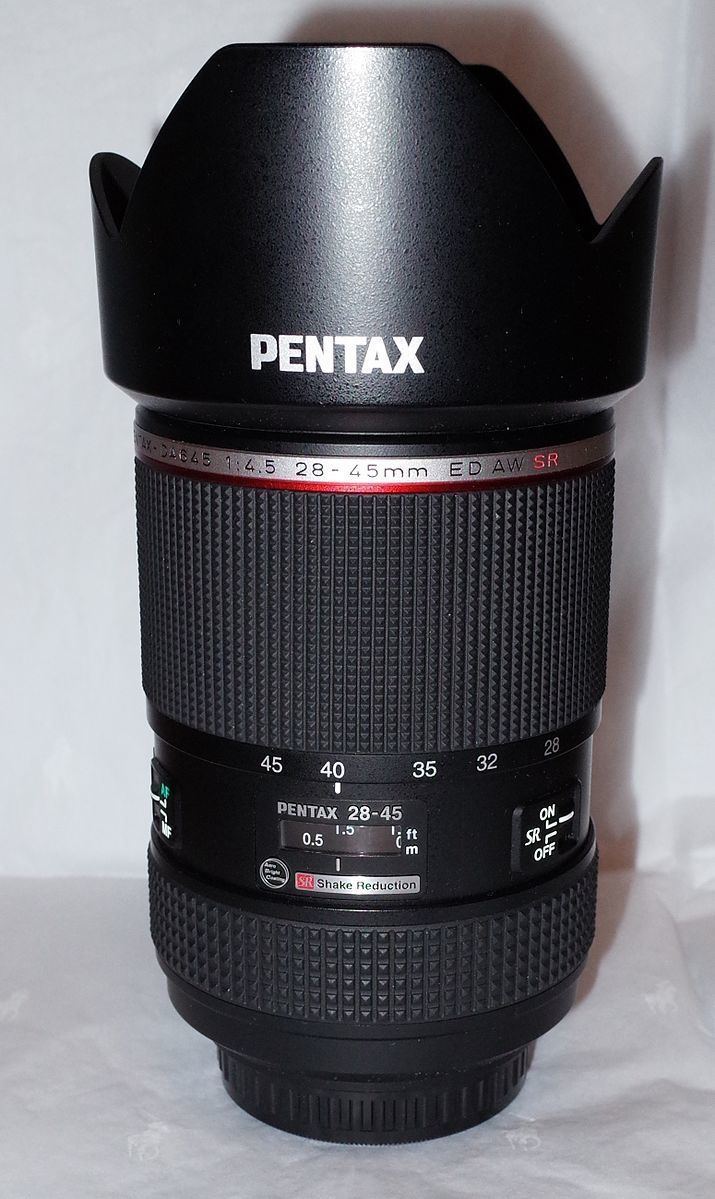 HD Pentax-DA 645 28-45mm F4.5 ED AW SR