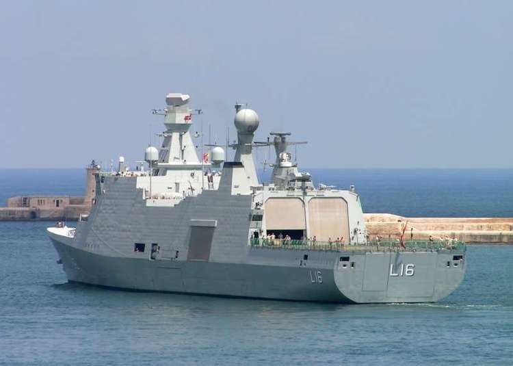 HDMS Absalon (L16) HDMS ABSALON L16 IMO 9284441 ShipSpottingcom Ship Photos and