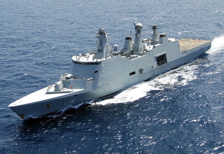 HDMS Absalon (L16) HDMS Absalon L16 Command and Support Vessel Frigate Warship Image