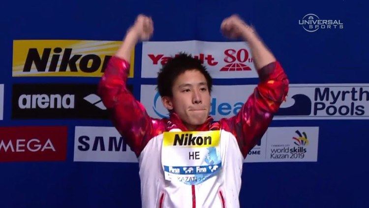 He Chao He Chao wins 2015 Mens Springboard Diving Universal Sports YouTube