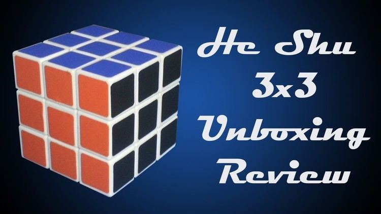 He Shu He Shu Cube 3x3 Unboxing and Review 1147 YouTube