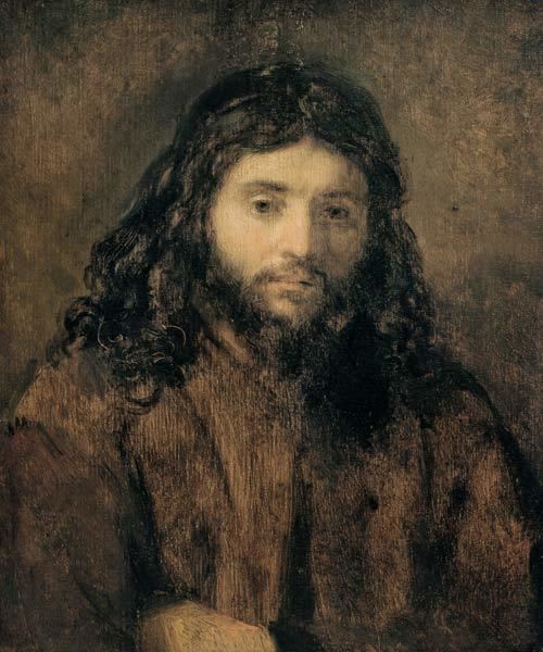 Head of Christ (Rembrandt) Rembrandt Head of Christ Rembrandt van Rijn as art print or hand