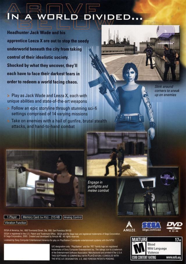 Headhunter Redemption Headhunter Redemption Box Shot for PlayStation 2 GameFAQs