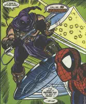Headsman (comics) Headsman SpiderMan foe