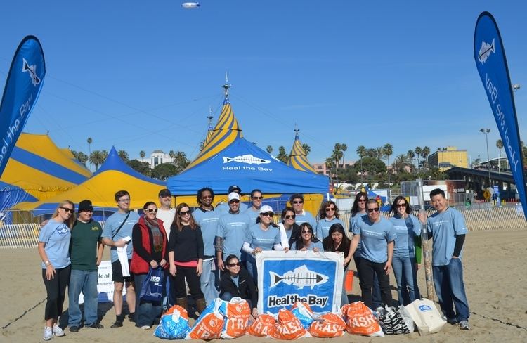 Heal the Bay TLC and Friends Conduct Beach CleanUp with Heal the Bay