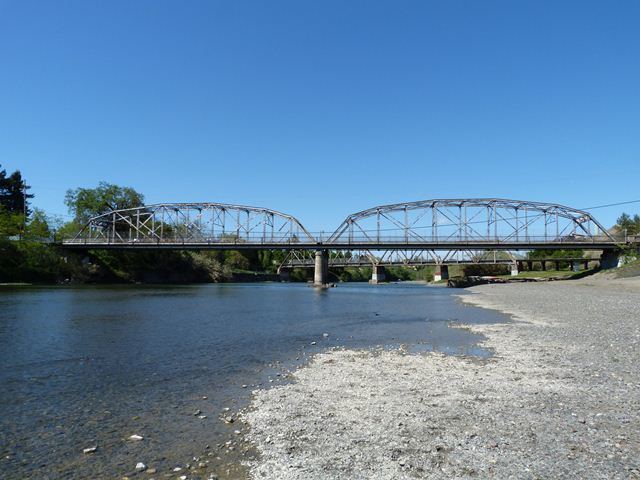 Healdsburg Memorial Bridge historicbridgesorgcaliforniahealdsburglittled