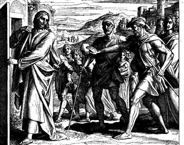 Healing the two blind men in Galilee