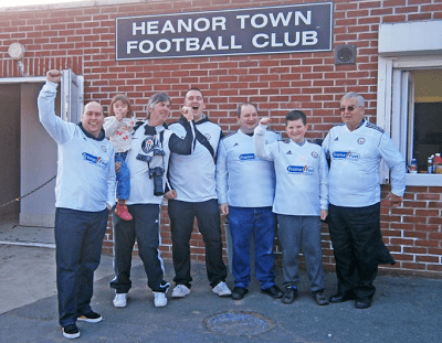 Heanor Town F.C. No Clash Of Colours 02 March 2013 Heanor Town v Scarborough Athletic
