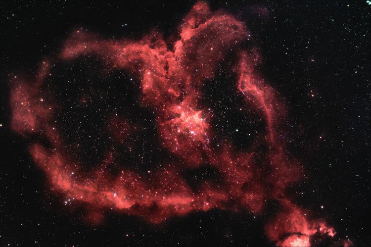 Heart Nebula Heart Nebula IC 1805 Constellation Guide
