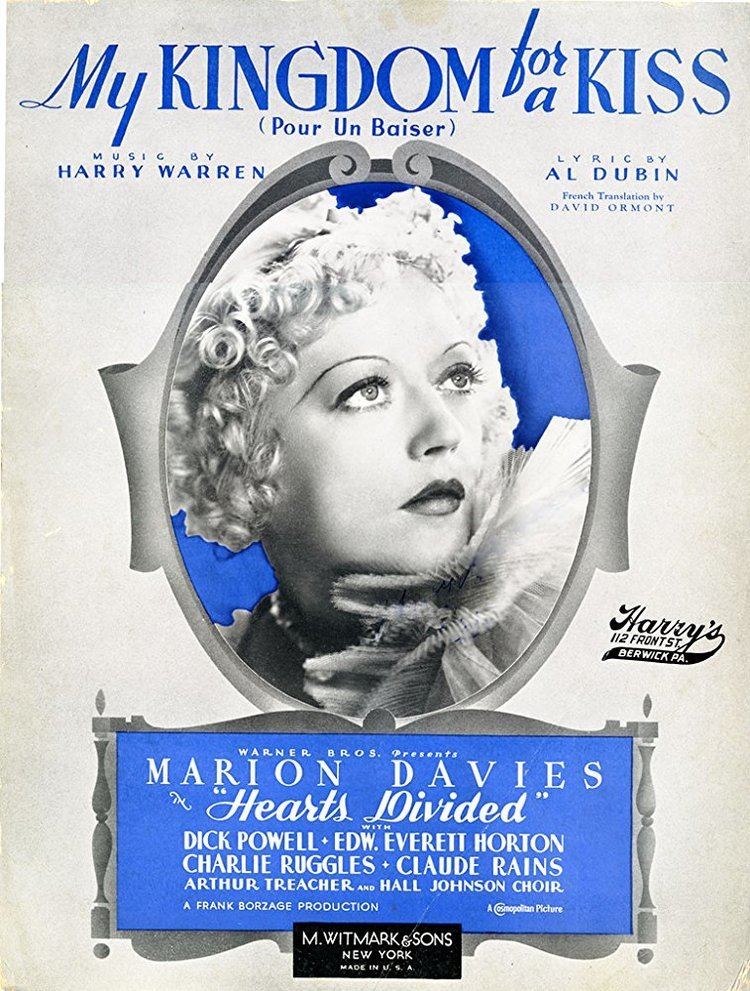 Hearts Divided Hearts Divided 1936