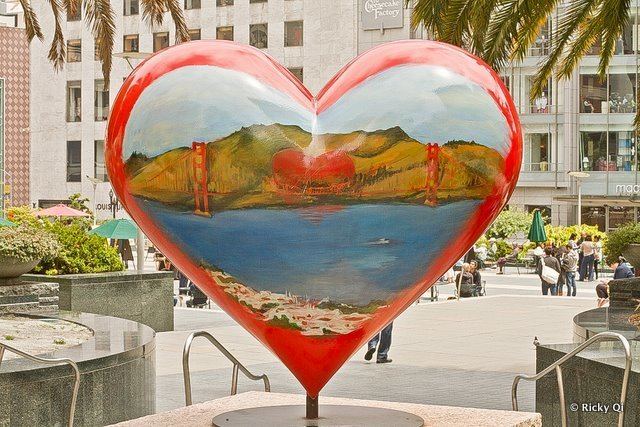 Hearts in San Francisco I Left My Heart in San Francisco Untapped Cities