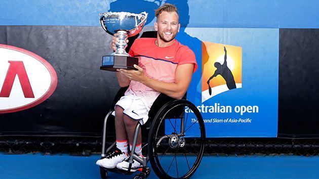 Heath Davidson Dylan Alcott Heath Davidson win gold wheelchair tennis Paralympics
