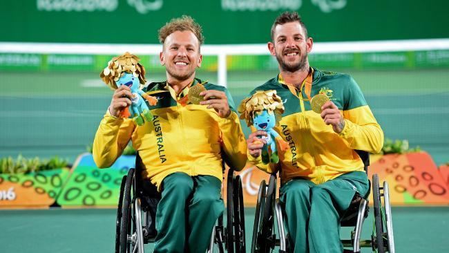 Heath Davidson 2016 Rio Paralympics Dylan Alcott Heath Davidson