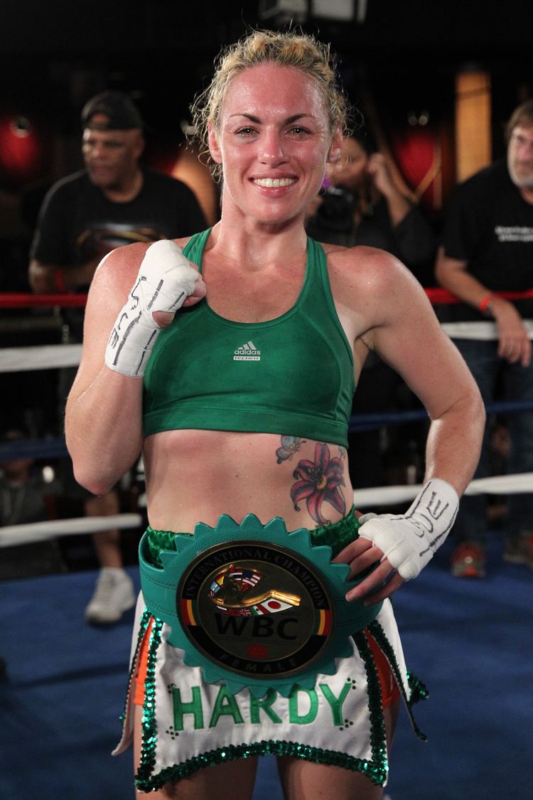 Heather Hardy Heather Hardy Turns Up The Heat in Brooklyn Women39s Boxing News