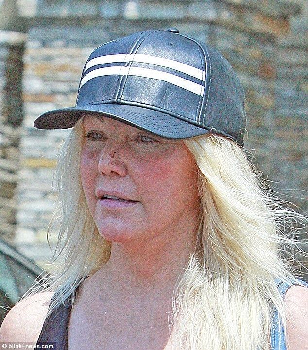 Heather Locklear Heather Locklear sparks concern as shes spotted with nose injury in