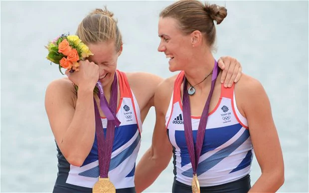 Heather Stanning Olympic rowing Helen Glover and Heather Stanning secure