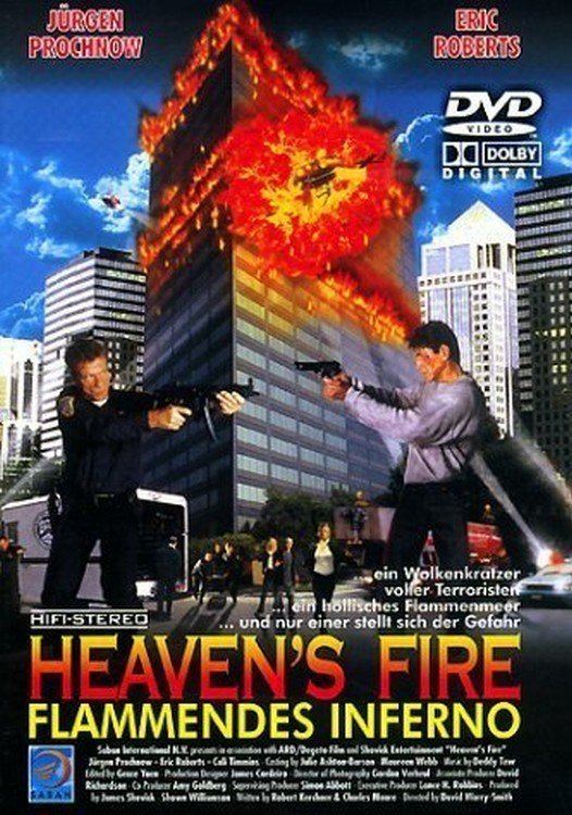 Heavens Fire movie poster