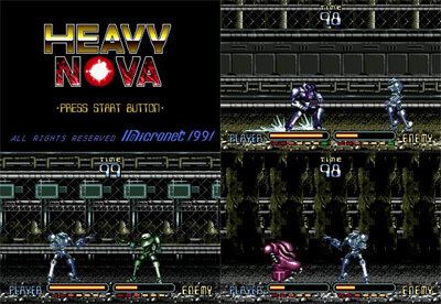 Heavy Nova (video game) Heavy Nova from Micronet Mega CD