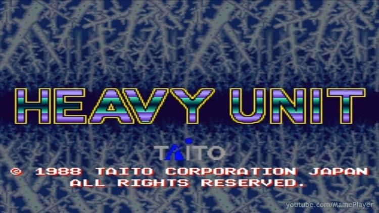 Heavy Unit Heavy Unit 1988 Kaneko Mame Retro Arcade Games YouTube
