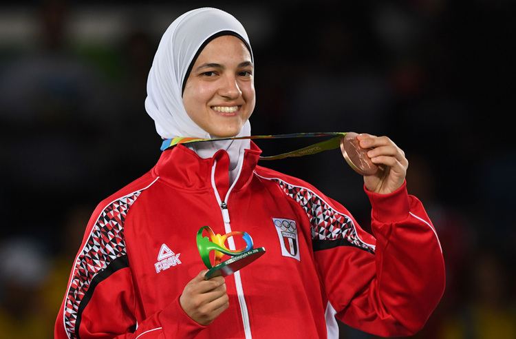 Hedaya Malak PHOTO GALLERY Taekwondo fighter Hedaya Malak snatches third bronze