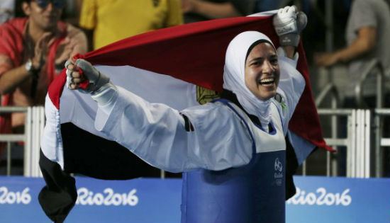 Hedaya Malak Taekwondo fighter Hedaya Malak wins third bronze medal for Egypt at